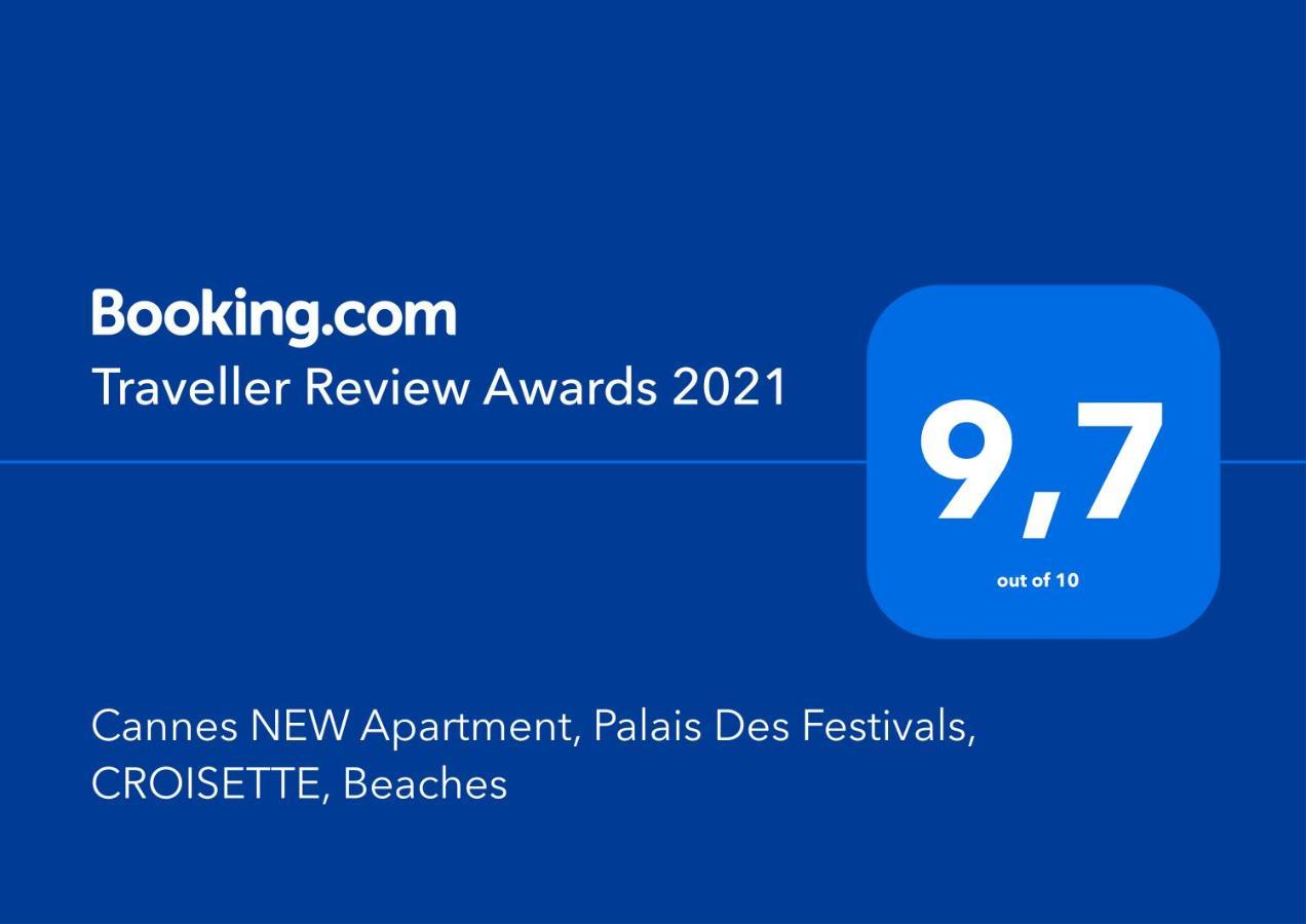 Cannes New Apartment, Palais Des Festivals, Croisette, Beaches Luaran gambar